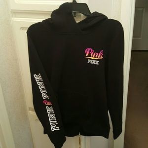 Pink hoodie