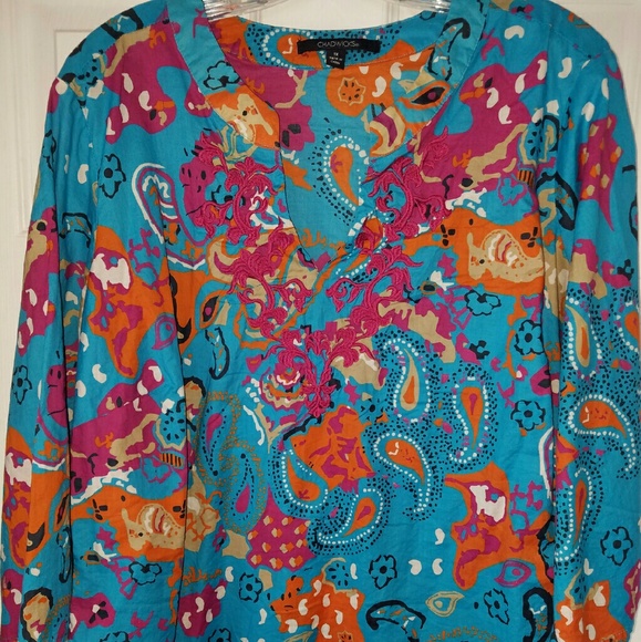 Paisley tunic