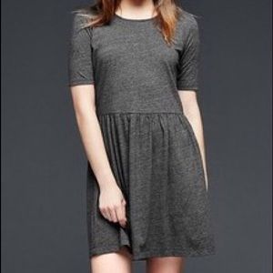 Gap Knit, Fit and Flare Dress with Short Sleeves