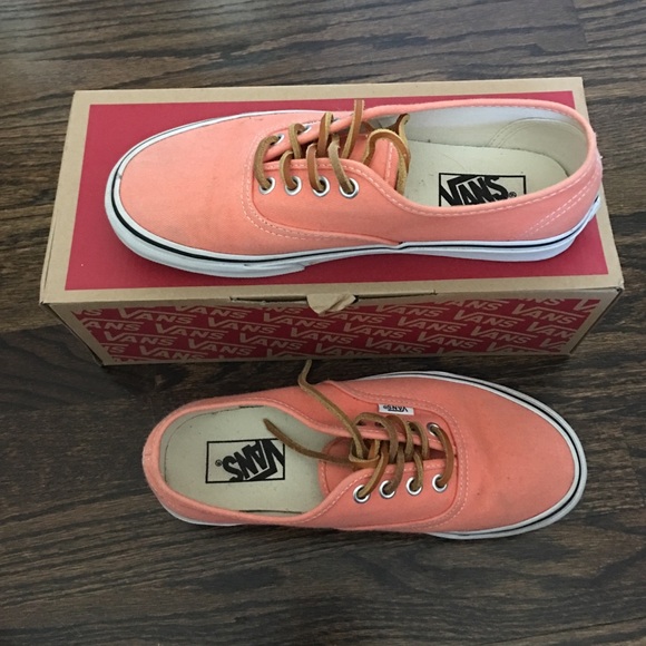 Orange Vans