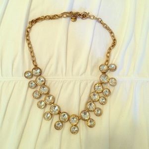 J.crew bubble crystal necklace