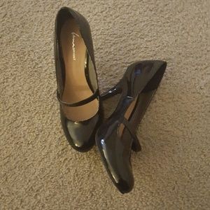 Black Patent Mary Janes by Lane Bryant
