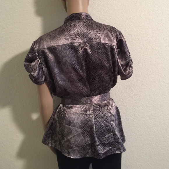 $Sold$ Python print shiny button front top - Picture 2 of 4