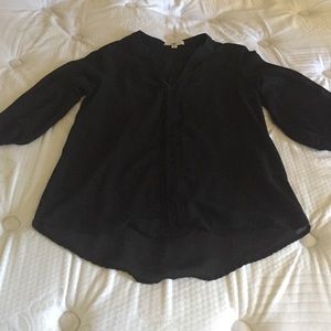 Sheer dress shirt