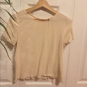 Adorable cream colored blouse