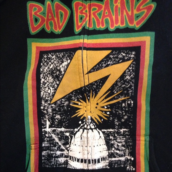 Black Bad Brains hoodie!