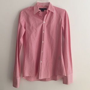 Ralph Lauren Black Label Striped Tailored Shirt