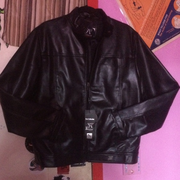 Armani leather jacket
