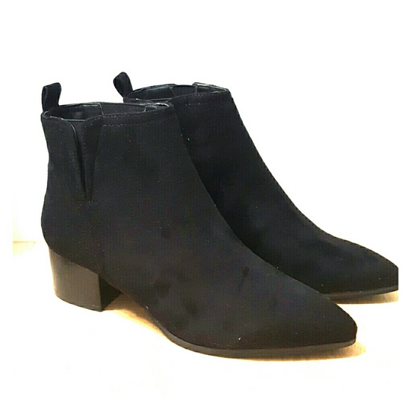 Missguided suede black boots