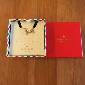 Kate Spade "Skinny Mini" Bow Necklace