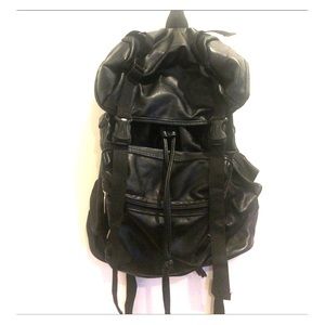 Black backpack