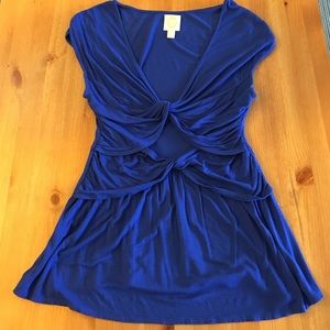 Twist front top by Ric Rac (Anthropologie)