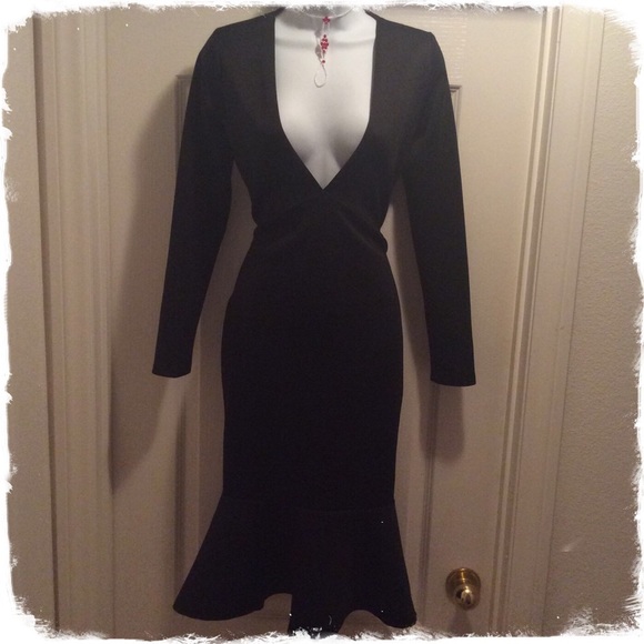 WTD Dresses & Skirts - Black Mermaid type Dress