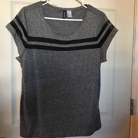 Grey Mesh T-Shirt