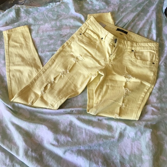 Yellow jeans