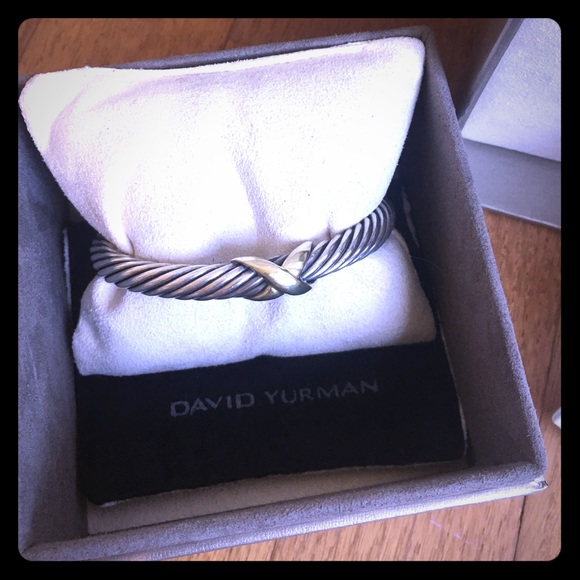 David Yurman "X" bracelet