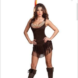 ⭐️FLASH SALE ⭐️NWT "Pocahottie" Halloween Costume