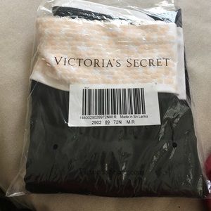 Black Victoria's Secret yoga pants. Sequin waist.
