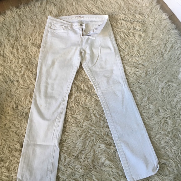 J brand cigarette jeans -white-