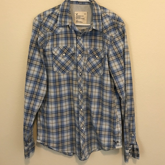 American Eagle Outfitters Other - American Eagle Outfitters Peal Snap Button Down