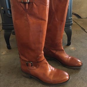 Aldo Classic Leather Riding Boots