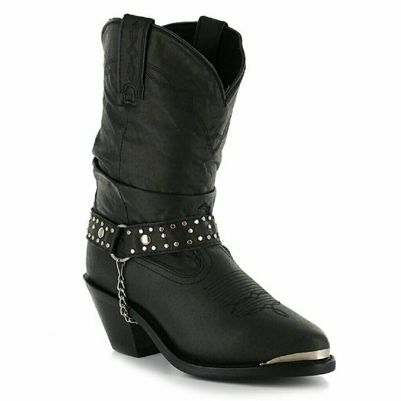Victoria's Secret Shoes - NEW Black Cowgirl Boots
