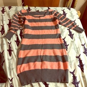 Striped Sweater Dress
