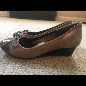 Cole Haan low wedge shoes