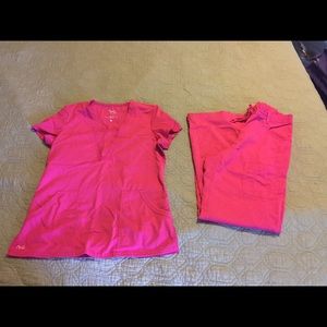 Pink NRG Scrub Set, size Small