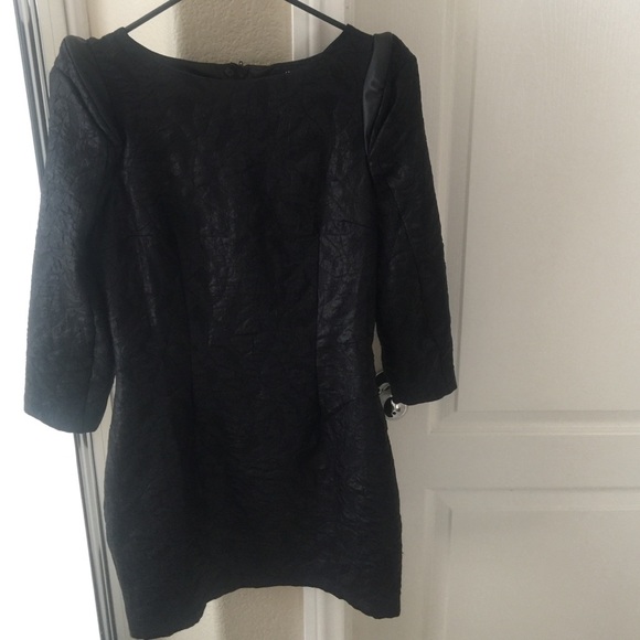 H&M black patterned dress - Picture 4 of 4