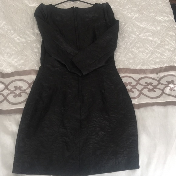 H&M black patterned dress - Picture 3 of 4