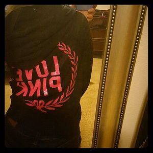 Victoria's secret pink zip up hoodie