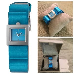 NWOT BCBGMaxazria Satin Ribbon Watch