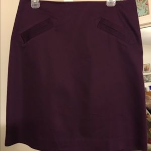 Plum mini Skirt