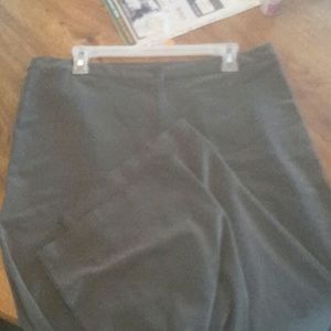 Gray stretch dress slacks