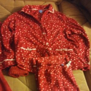 Vera Wang SOFT Fleece PJs and Super Soft Spa Robe