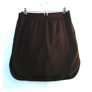 Athleta skort with high low hemline