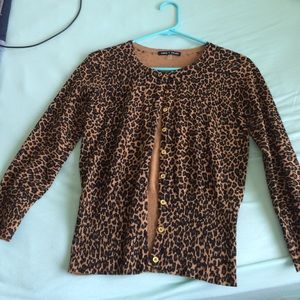 Leopard print Cardigan