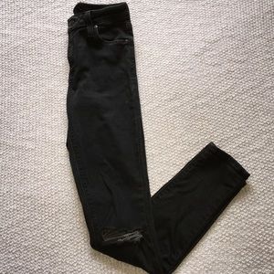 Just Black Olive Skinny Jeans