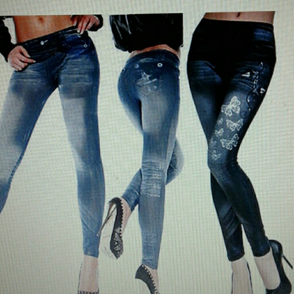 New sexy stretchy skinny jeggings