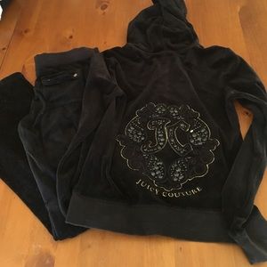 Juicy couture velour suit