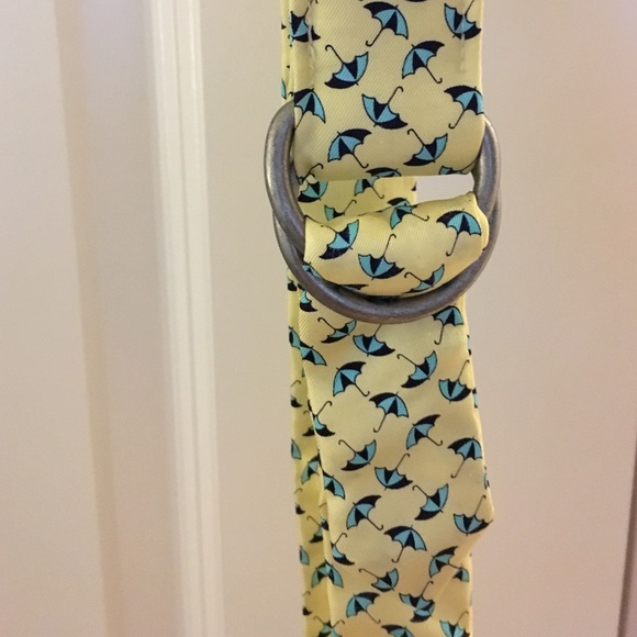 EUC silk D ring J Crew belt