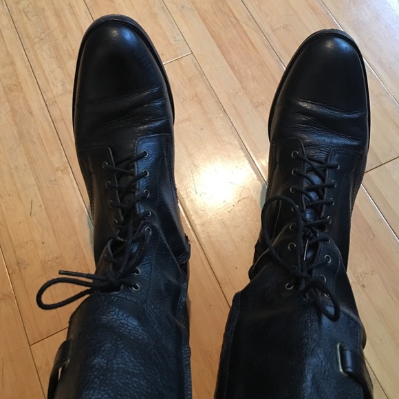 Cole Haan Equestrian Black Boot 6.5 - Picture 3 of 4