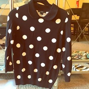 Peter Pan collar sweater. Never worn