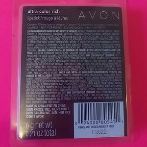 Avon Color Rich Lipstick sample set