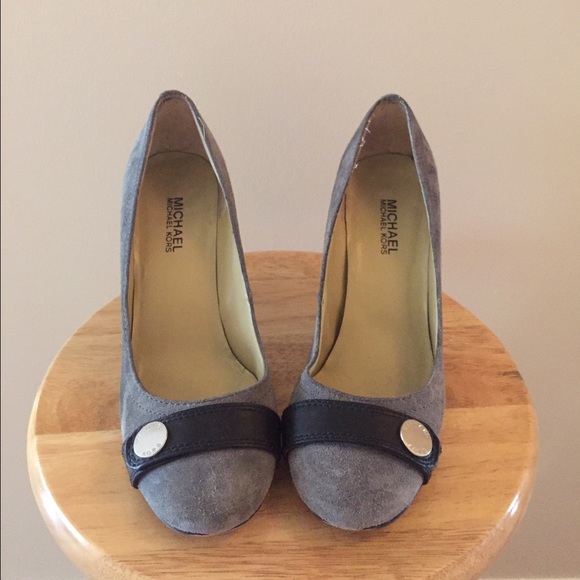 Suede Michael Kors heels