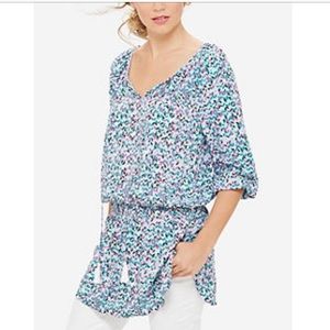 🆕 NWT - The Limited Casual Chevron Blouse