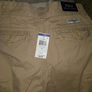 Ralph Lauren Polo Almond/Tan Cargo Shorts