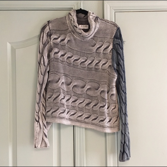 One Teaspoon cable knit cotton sweater