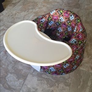 🎯SOLD🎯BUMBO seat with cover, tray, & sec belt